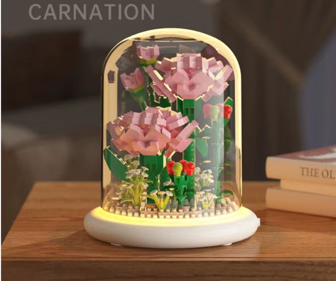  Flower Bouquet Building Set Flowers Botanical Collection for Home Decor