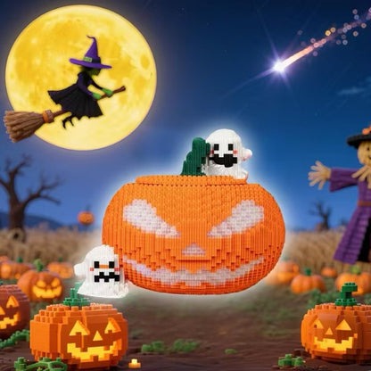 Halloween Ghost Scene Mini-Brick Set — the top choice for Halloween gifting.（3000+pcs)