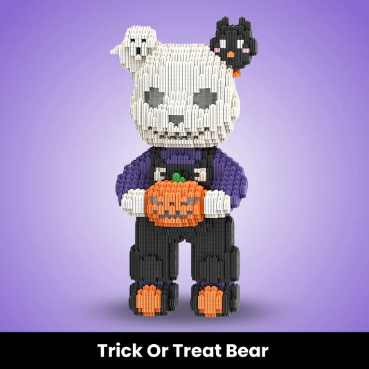 Halloween Ghost Scene Mini-Brick Set — the top choice for Halloween gifting.（3000+pcs)
