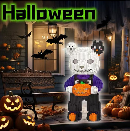 Halloween Ghost Scene Mini-Brick Set — the top choice for Halloween gifting.（3000+pcs)