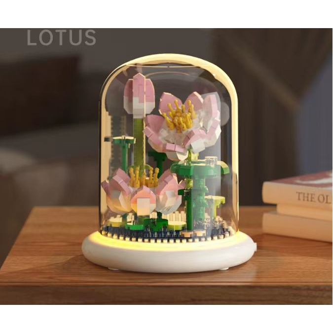  Flower Bouquet Building Set Flowers Botanical Collection for Home Decor