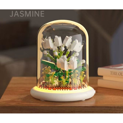 Flower Bouquet Building Set Flowers Botanical Collection for Home Decor