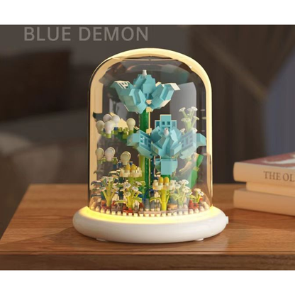  Flower Bouquet Building Set Flowers Botanical Collection for Home Decor